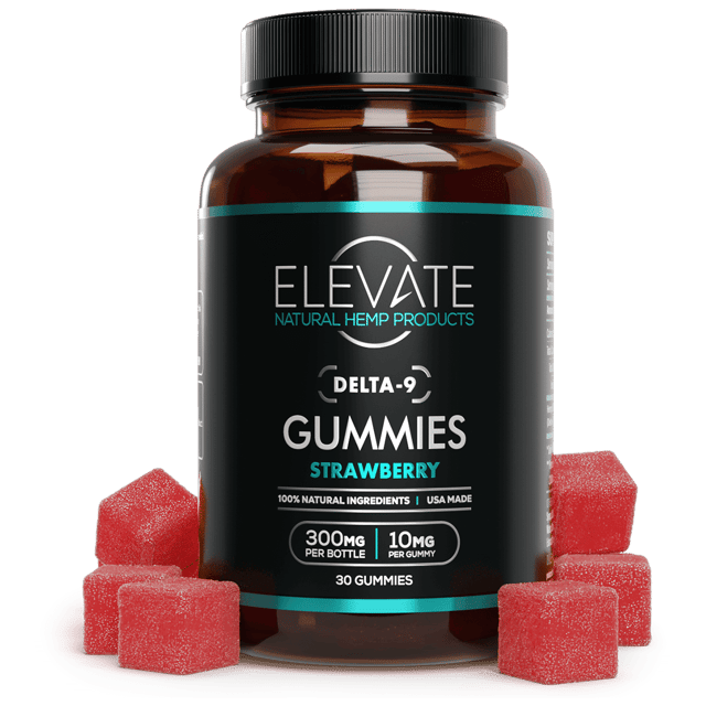Delta 9 THC Gummies - Strawberry