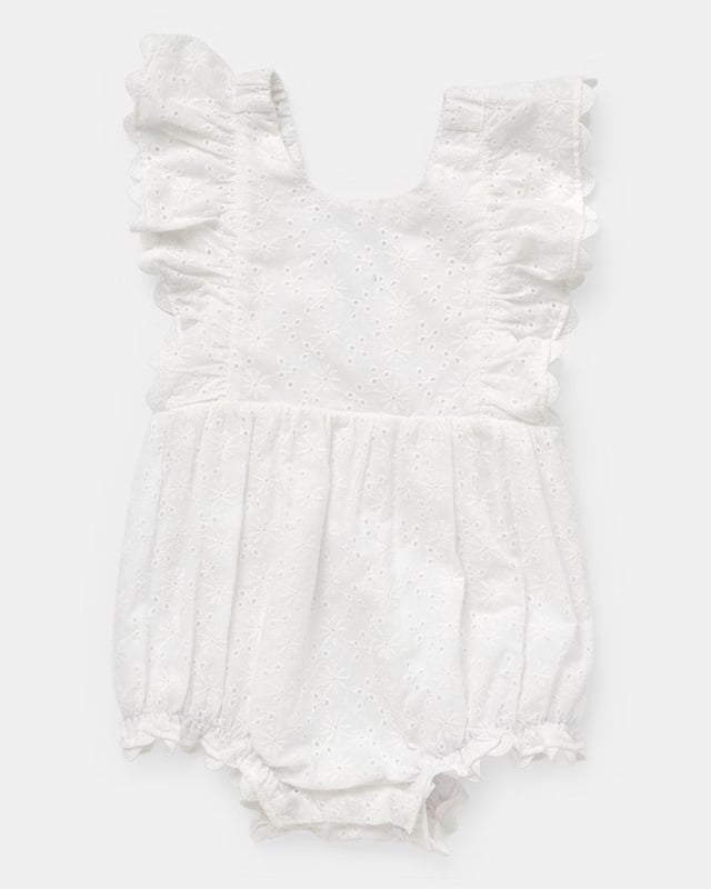 Matteo Romper - White