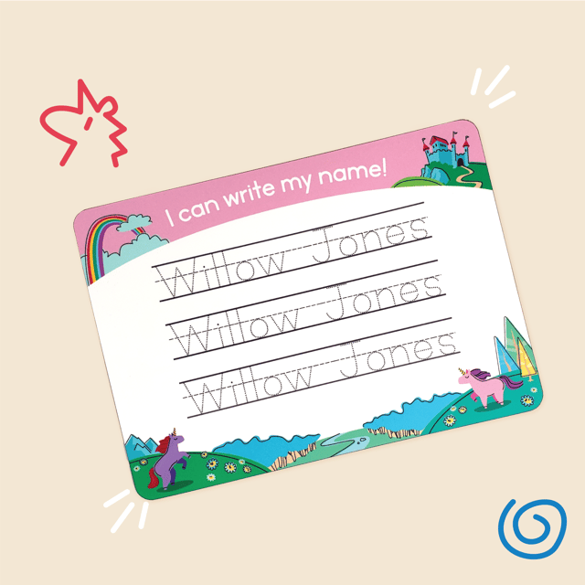 PERSONALIZED HANDWRITING BOARD - Fairytale Daydream