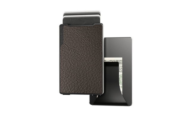 Groove Wallet® Leather - Brown