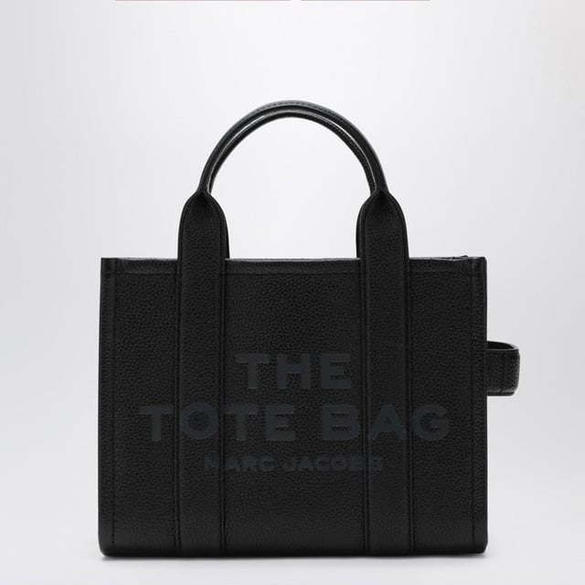 Marc Jacobs Black Leather The Small Tote Bag Women