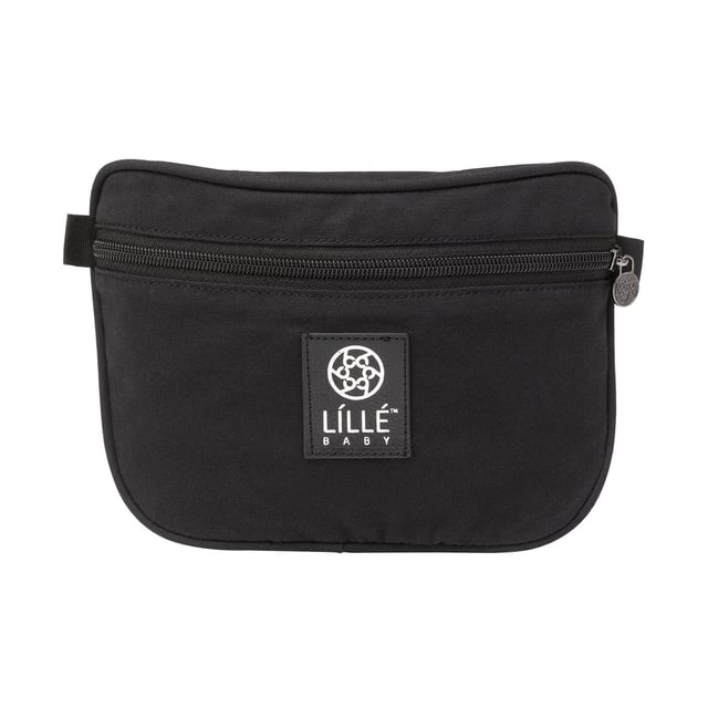 Pocket Pouch Universal Baby Carrier Pocket - Black