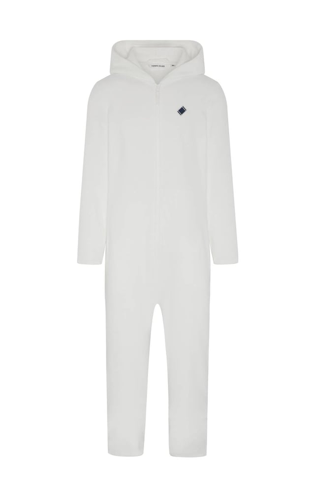 Towel Club Long Jumpsuit Off White