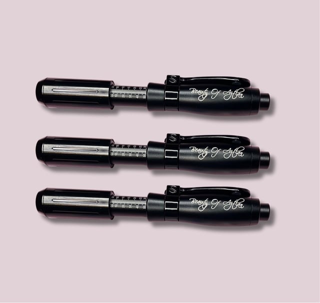 Black on Black | Signature Dual Tip Hyaluron Pen — Beauty Of Aztlan Academy