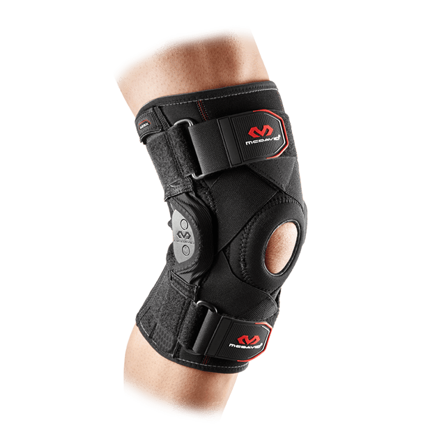 Knee Brace with Polycentric Hinges & Cross Straps