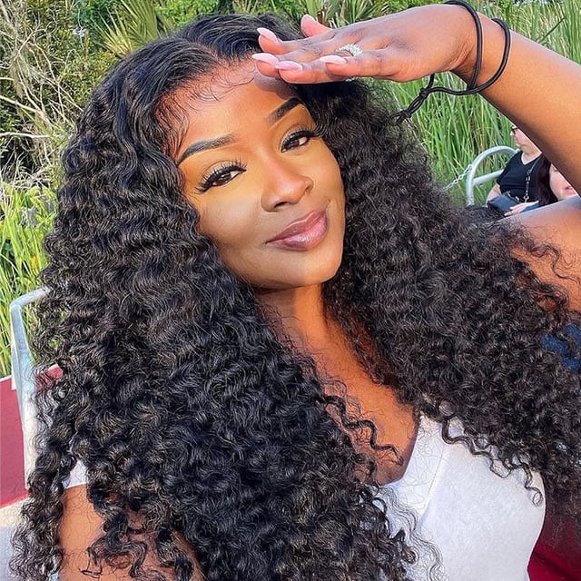 Ready To Go Burmese Curly Glueless 7x5 Lace Closure Wig