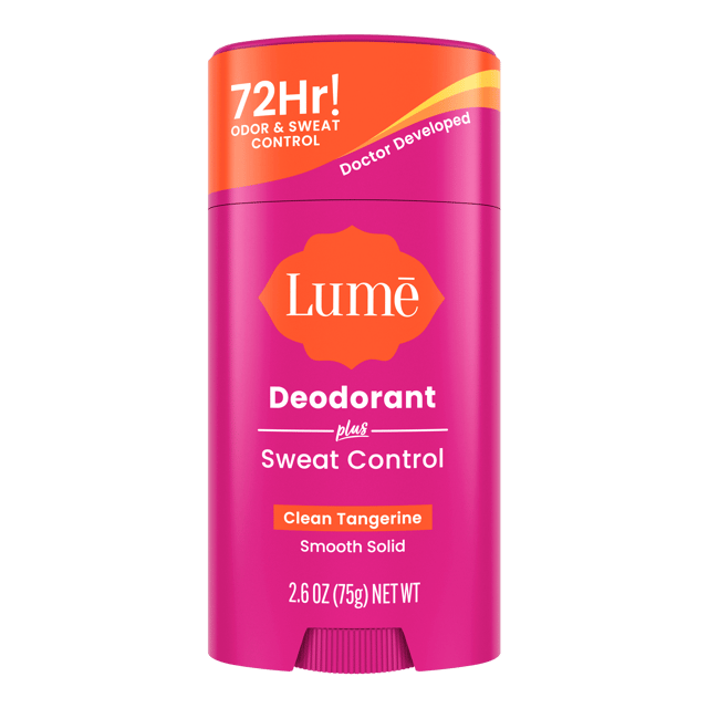 Clean Tangerine | Solid Stick Deodorant + Sweat Control
