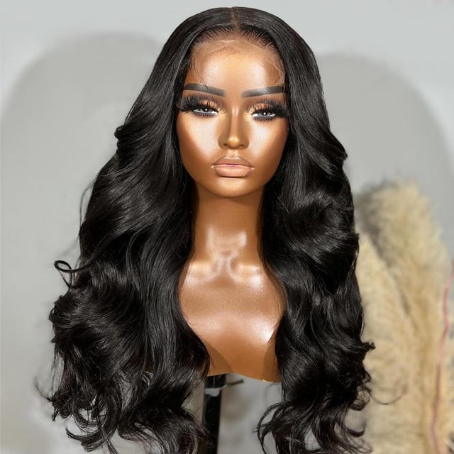 WOWANGEL Wear & Go 250% Density 6x6 Skinlike Real HD Lace Closure Wig Body Wave Glueless