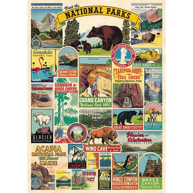 National Parks Wrap & Poster | Paper Source