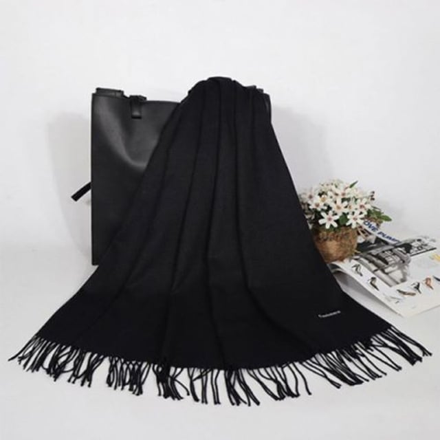 Unisex Cashmere Pashmina Wool Scarf