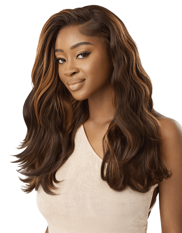 Outre Perfect Hairline 360 Frontal Lace 13"x 6" HD Transparent Lace Front Wig Weslyn