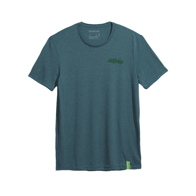 Camp AllTrails Classic Tee - Deep Sea Green