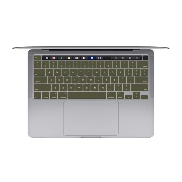 Olive Green MacBook Keyboard Skin