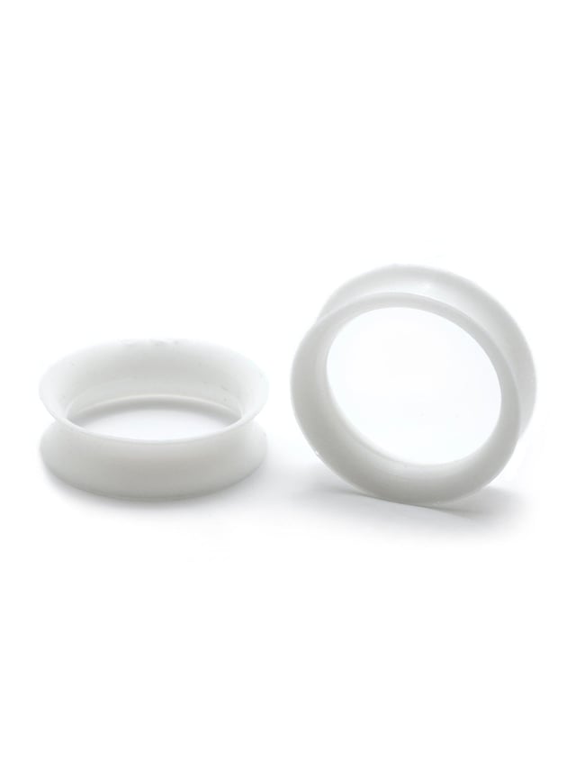 White Silicone Ear Skins