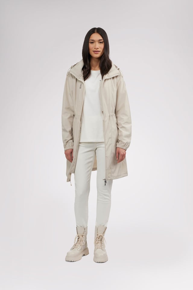 Esen Women's Long Packable Raincoat