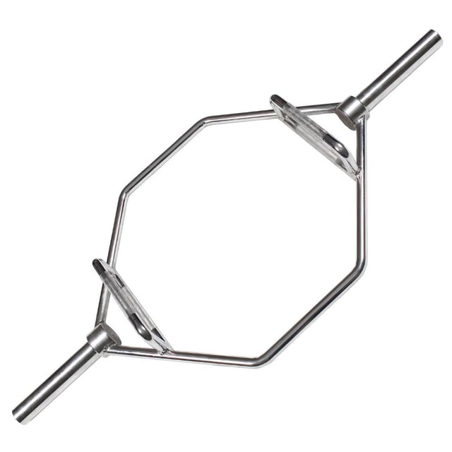 Muscle Motion Olympic Hex Shrug Deadlift Trap Barbell 4.5ft
