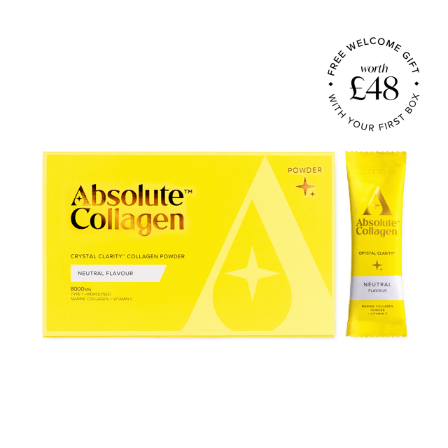 Crystal Clarity™ Marine Collagen Powder Supplement, 14x8g Sachets