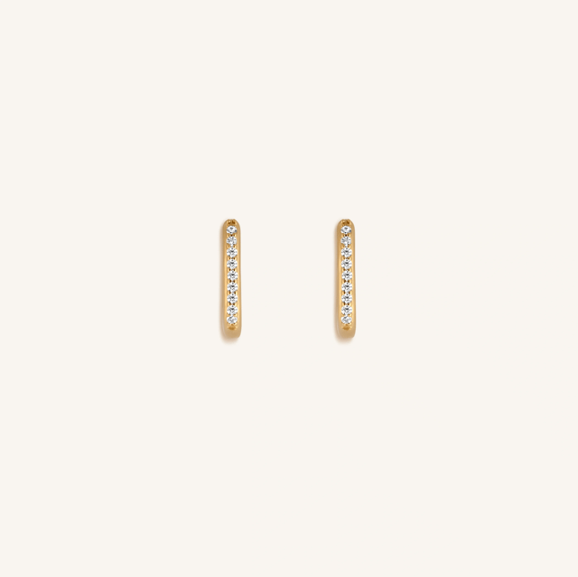 Welcomed Transformation Gold Hoop Earrings