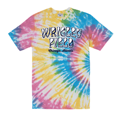 WRIGLEY FIELD TIE DYE TEE