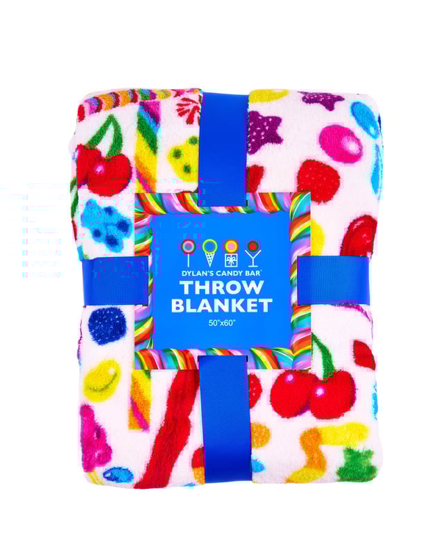Candy Spill Throw Blanket