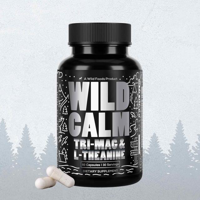 Wild Tri-Mag – Triple Magnesium Complex for Sleep w/L Theanine