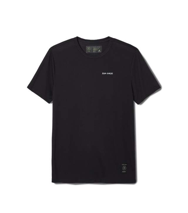 Mathis Core Short Sleeve Active Tee - Black