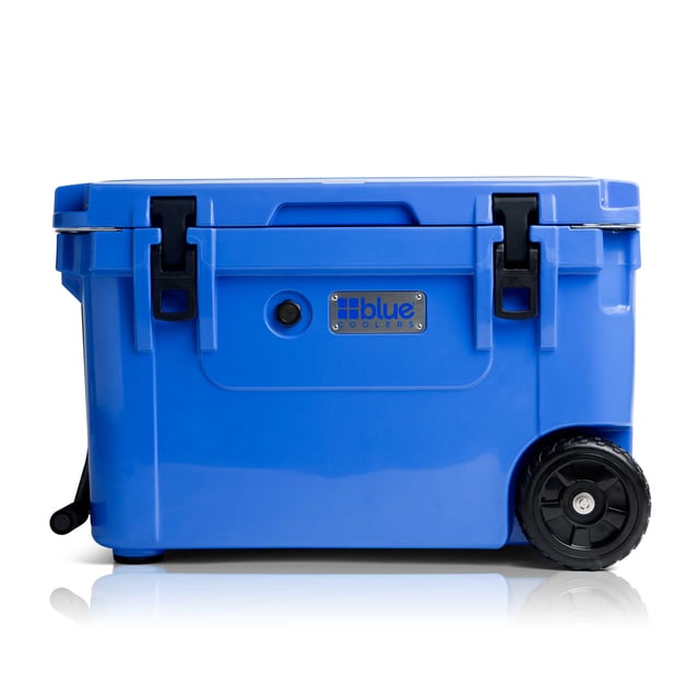 60 Quart Ice Vault Roto-Molded Cooler with Wheels - Promo