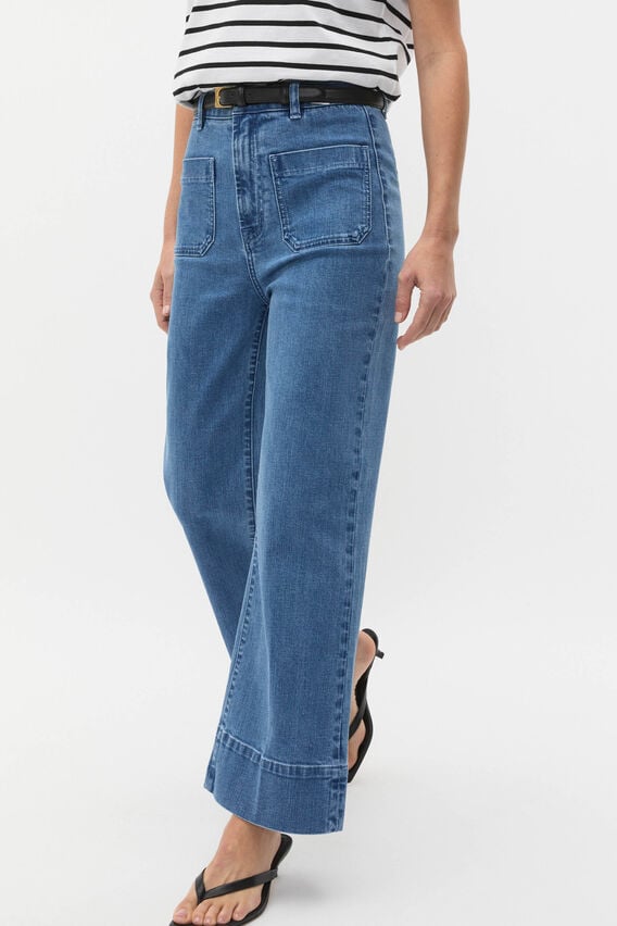 Core Wide Leg Pocket Jean