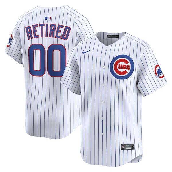 Men's Chicago Cubs Nike White Home Limited Pick-A-Player Retired Roster Jersey