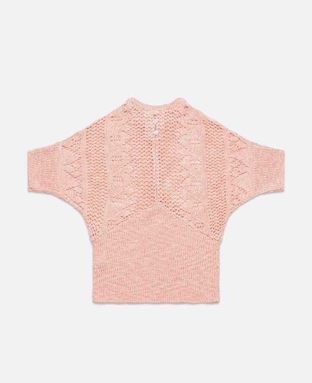 Women's Knitted Top (Pink)