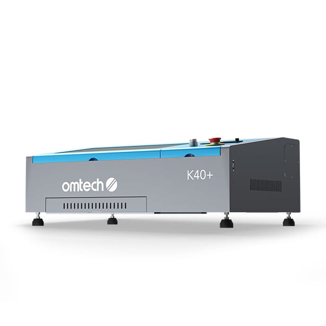 DF0812-40BN - K40+ - 40W CO2 Desktop Laser Engraver Machine with 8'' x 12'' Working Area and Detachable Honeycomb Workbed, Compatible with LightBurn
