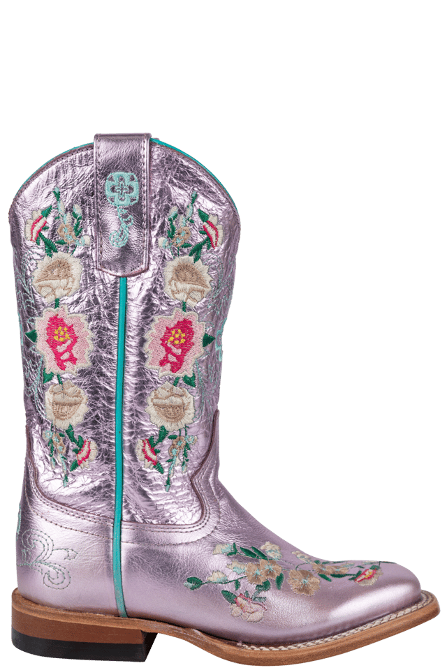 Macie Bean Pink Metallic Boots