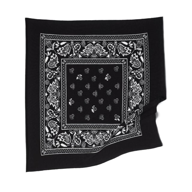 Bandana en cachemire et coton
