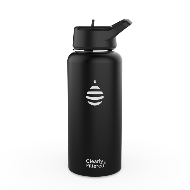 32oz Stainless Steel Filtered Water Bottle