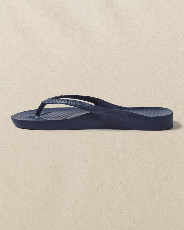 Archies Navy Arch Support Flip Flop