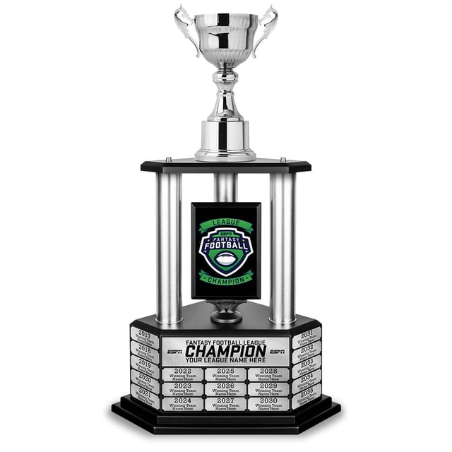 Perpetual ESPN Fantasy Football Championship Trophy