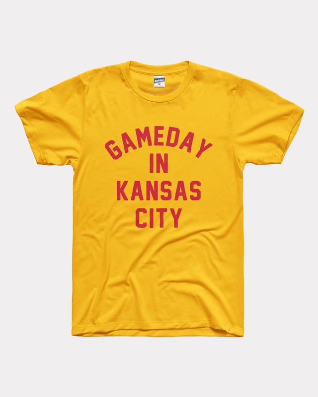 Gameday in Kansas City Gold T-Shirt