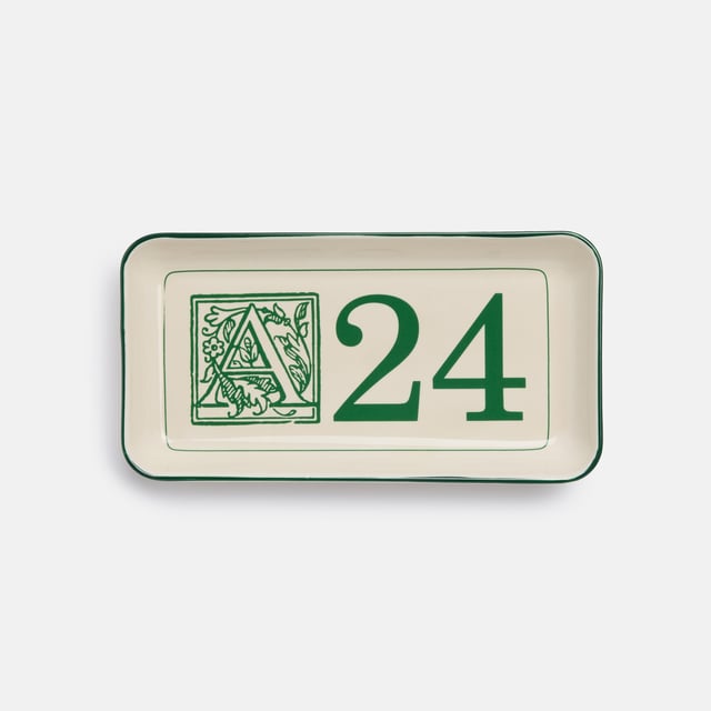 Green Drop Cap Trinket Tray