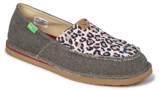Women's Animal Print Slip Ons ||PB107910232200||