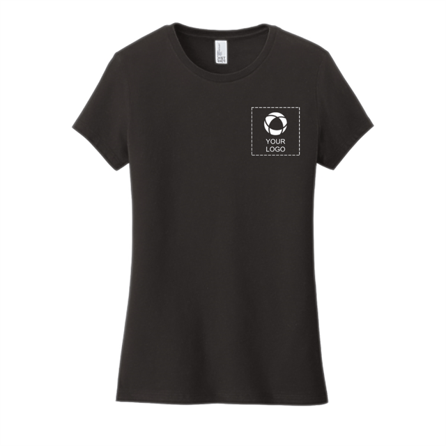 District® Women's Very Important Tee® with Left Chest Screenprint