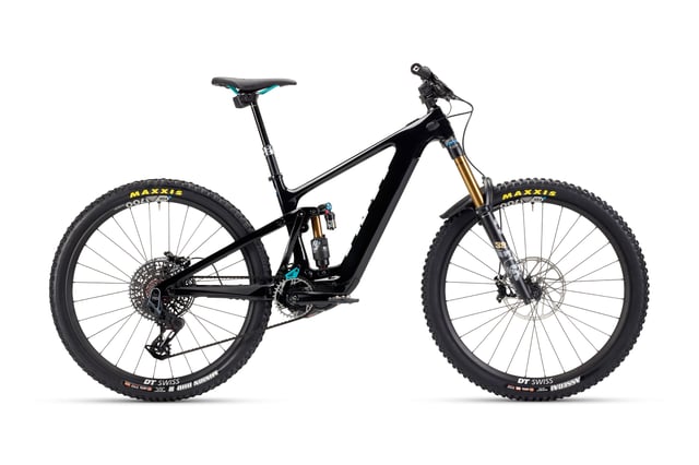 Yeti 160E Turq Series Complete E-Bike w/ T3 X0 T-Type Build Black