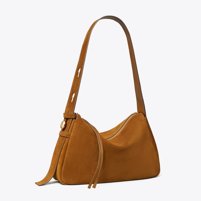 Romy Suede Shoulder Bag