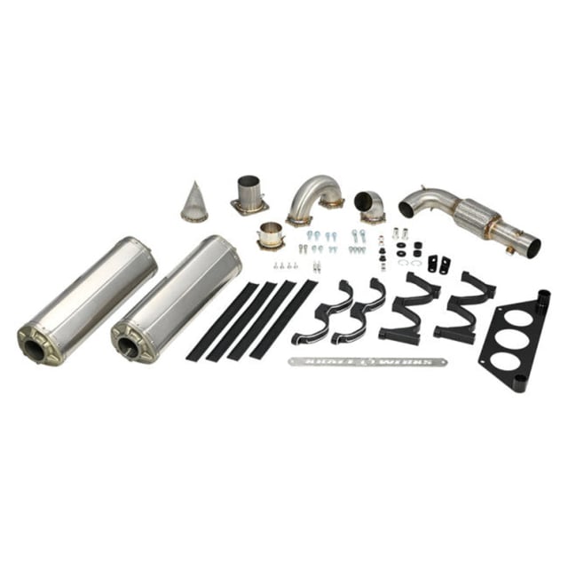 KraftWerks '20-'24 Kawasaki KRX Slip-On Dual Muffler