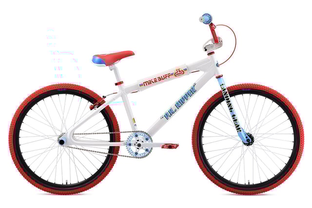 SE Racing Mike Buff PK Ripper Looptail 26" Bike-White
