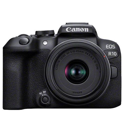 Canon EOS R10 Mirrorless Camera with RF-S 18-45mm F4.5-6.3 IS STM Lens