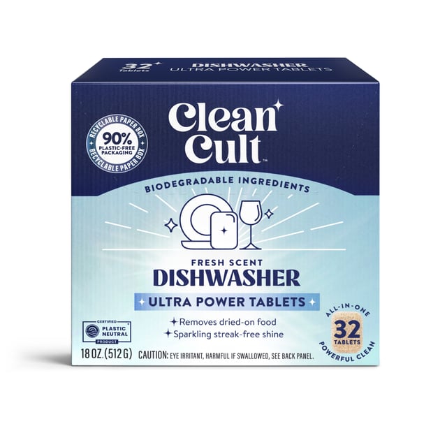 32-Count Dishwasher Tablets in Fresh Scent