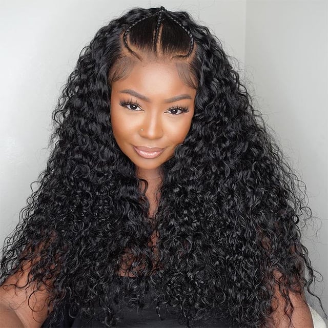 Pink Balayage On Brown Hair Wigs Body Wave Lace Closure Front Wigs