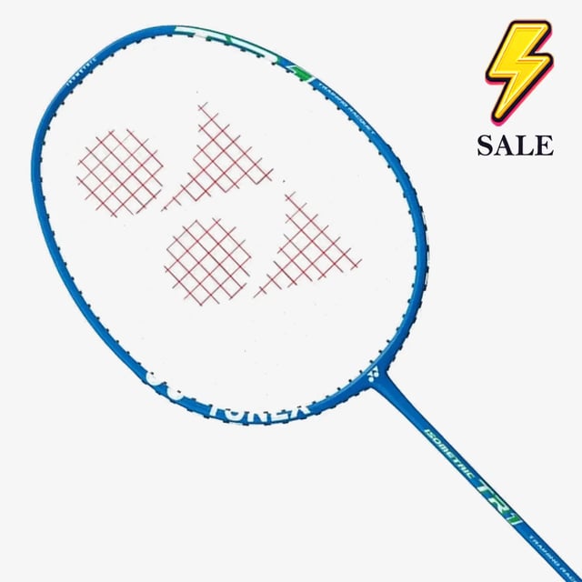 Yonex Isometric Tr1 Adult Training Racquet (Blue) Pre-Strung (Ave Weight 118g)