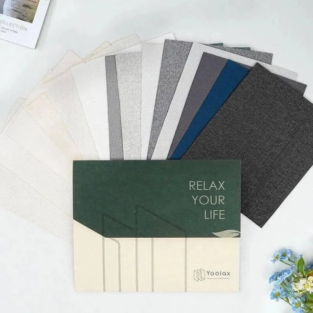 Yoolax Motorized Curtains Fabric Samples (Multi-light Color)