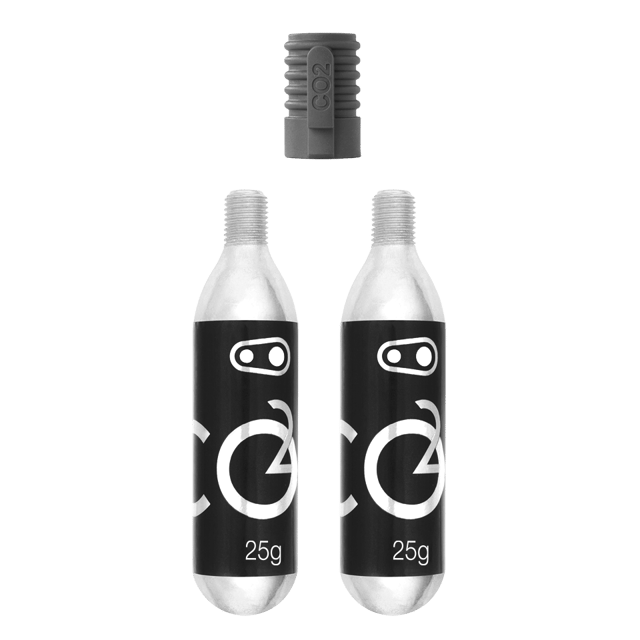 Co2 25g Cartridges (2 Units) w/ Inflator